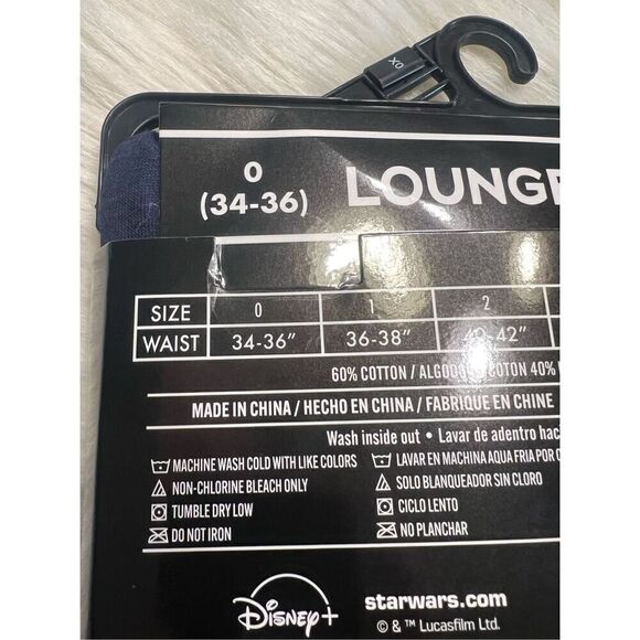 Star Wars The Mandalorian Grogu Allover Print Lounge Pants Plus Size 0 (Lg/34-36 - Picture 4 of 4